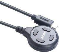 Commutateur USB externe filaire contrôle, bouton USB 3.0 ou 2.0 avec 4 clés, 1,5 m