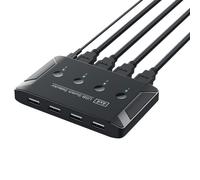 Commutateur USB T28, commutateur périphérique 4 ports USB
