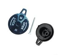 Commutateur Verrou Épaule Vélo Aluminium Réglable | Alliage aluminium pour robuste, réglage tension souple/dur, idéal sentiers techniques, pour poids plume 6g(C)