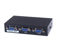 Commutateur VGA pour ordinateur, 1 pièce, 2 ports, résolution de commutation KVM 1920x1440, nouveau