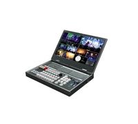 Commutateur Vidéo, PVS0615 15.6 pouces 6 entrées de canaux écran LCD FHD Portable commutateur vidéo multiformat avec Mode PIP et mélangeur