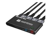 Commutateur vidéo, Sélecteur de commutateur 3 entrées 1 sortie compatible HDMI 8K, HD 2. haute vitesse 48 Gbps à 60 Hz 4K 120 for moniteur projecteurs PS5