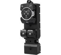 Commutateur Vitre Compatible Avec Ford Pour Mustang 2015 2016 2017 2018 2019 2020-2023 Interrupteur De Lève-vitre Électrique Avant Gauche Avec FR3Z14529BC