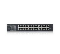 Zyxel 24-Port GbE Smart Hybrid Mode Switch | Mode Standalone ou Nebula Cloud | Montage en Rack | Sans Ventilateur [GS1915-24E]