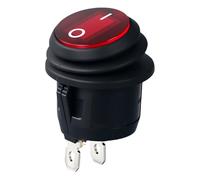 Commutateurs à bascule ronds polyvalents à 2 broches 2 positions avec protection contre l'eau pour les amateurs d'électronique et les fabricants d'interrupteurs simples