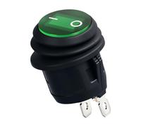 Commutateurs à bascule ronds polyvalents à 2 broches 2 positions avec protection contre l'eau pour les amateurs d'électronique et les fabricants d'interrupteurs simples