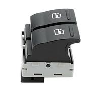 Commutateurs à bouton-poussoir de voiture - Accessoires de voiture - Double bouton de contrôle côté conducteur - Pour VW Transporter T5 T6 7E0959855A9B9 - Interrupteur de commande de fenêtre