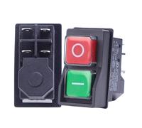 Commutateurs À Bouton-poussoir Électromagnétiques 4/5 Broches Démarreur Étanche Sécurité Pour Équipement De Machine-outil De Découpe Bouton-poussoir Électromagnétique