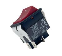 Commutateurs à bouton-poussoir multifonction à 4 broches robustes en forme de bateau pour soudeurs électriques, contrôle de l'alimentation électrique