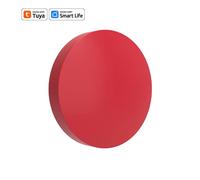Commutateurs à bouton sans fil intelligents Tuya Zigbee,commutateur de liaison de scène,vie intelligente,prise en charge de la commande vocale Google Home et Alexa - Type Red