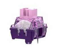 Commutateurs À Touches Tactiles Pour Clavier - Ensemble De Commutateurs Mécaniques Violets, Dispositif À Légère Pression | Système De Mise À Niveau De Frappe Durable Commutateurrs À Clé Mécaniques Réa