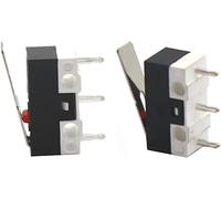 Commutateurs Commutateur de fin de course 5pcs 125V AC Limit Micro Switch Lever Part for Limited Imprimantes 3D Pièces Mini MicroSwitch Accessoires Micro Switch interrupteur industriel