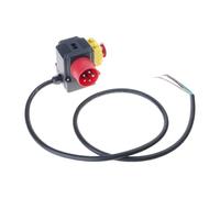 Commutateurs d'alimentation industriels triphasés 400 V équipés de fermoirs d'arrêt d'urgence d'inverseur de phase pour équipement industriel