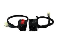 Commutateurs de commande de guidon de 22 mm pour le klaxon de moto Tour de démarrage électrique Compatible avec ZS125 ZS150
