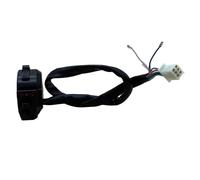 Commutateurs de Commande de Guidon de Moto de 22 mm côté Gauche Droit Compatible avec Les modèles XL XR 250 400 600 ZJ klaxon Clignotant Phare démarrage électrique(1PCS-Left)