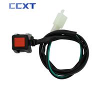 Commutateurs De Poignée De Commande De Démarrage De Moto Rl,Bouton D'arrêt De Klaxon,Honda,Yamaha,Suzuki,Ktm,Kawasaki,Cr,Rl,Crf,22mm - Type Red