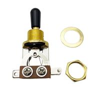 Commutateurs de sélection de position ouverts pour guitare électrique 3 positions pour changement de tonalité dynamique en métal robuste ABS construire des commutateurs de conversion de tonalité