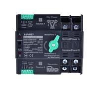 Commutateurs de transfert automatique à double puissance 125 A Sauvegardes fluides Changement automatique Deux pour la maison Double Commutateurs automatiques