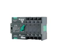 Commutateurs de transfert automatiques à double alimentation, rail DIN, ATS, ininterrompus, 63 A, 100 A, 50/60 Hz, HQ, 2P, 3P, 4P, 220 V
