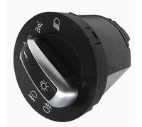 commutateurs d'éclairage Compatible Avec Golf Plus 2005 2006 2007 2008 2009 2010 2011 2012 2013 Auto Chrome Phares Antibrouillard Interrupteur De Commande OEM : 5ND941431B 3C8941431A