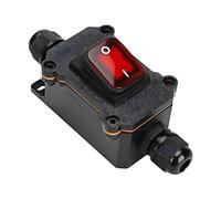 Commutateurs en ligne 12 V étanches avec cordon d'alimentation robuste 12 V pour éclairage extérieur