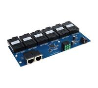 Commutateurs Ethernet Fast Ethernet 10/100 m Fibre 6 ports 20 km 2 Commutateurs rapides Erhetnet Fibre optique Carte PCBA