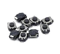 Commutateurs industriels 100 pièces 342.0 2P bouton deux pieds 2 broches SMD Patch tact interrupteur à bouton-poussoir vertical Micro 3 4 mm interrupteurs