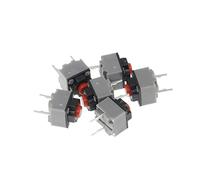 Commutateurs industriels 10PCS Mute Button 6 * 6 * 7.3 Commutateur silencieux Souris sans fil Bouton de souris filaire Micro Switch Commutateurs 6X6X7.3MM interrupteur industriel