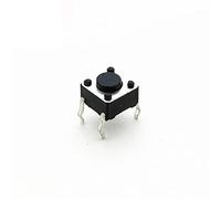 Commutateurs industriels 50pcs 4.5 * 3.5/3.8/4/4.3/4.5/5~9mm tactiles DIP-4pin Boutons de réinitialisation à bouton tactile micro lumière(4.5x4.5x4.3)