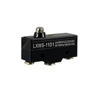 Commutateurs industriels LXW5-11D1 bouton de voyage Micro interrupteur fin course 3 bornes à vis piston ressort court 10A 380VAC 220VDC commutateurs(20pcs)