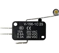 Commutateurs Interrupteur de fin de course V-156-1C25 Micro-interrupteur Levier à charnière longue Réinitialisation momentanée Micro-interrupteur de fin de course for routeur interrupteur industriel