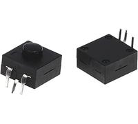 Commutateurs Micro Interrupteur 100PCS DC 30V 1A 3Pin Noir Mini Interrupteur à Bouton-Poussoir for Torche Électrique 3P Courbé 2 On 1 Off Interrupteurs de Lampe de Poche interrupteur industriel
