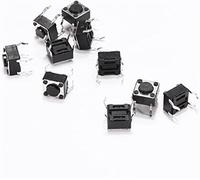 Commutateurs Micro-interrupteurs 1000 PCS/LOT 6 * 6 * 5 MM 4 pieds interrupteur tactile Vertical Micro interrupteur/interrupteur à bouton 6 * 6 * 5 6x6x5 interrupteur industriel