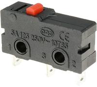 Commutateurs Micro-interrupteurs 5pcs Micro-interrupteur à bouton-poussoir 5A Micro-interrupteur interrupteur industriel