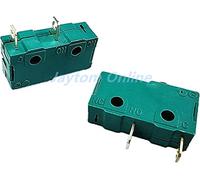 Commutateurs Micro-interrupteurs 5pcs Micro-interrupteur Bras de levier à galet SPDT Action instantanée 5A 250V KW4A NC-NO-C avec poulie 3Pin 2Pin Interrupteur fin course(2pin Nomal Open)