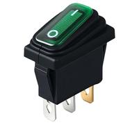 Commutateurs multifonctions IP65 250 V 16 A pour les amateurs d'électronique et les électriciens utilisent des connecteurs plats