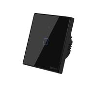 Commutateurs muraux SONOFF TX T3EU1C noir - Smart Home, IO Broker, Alexa, Tas...