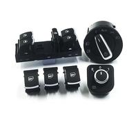 Commutateurs Pour Jetta Pour Golf 5 6 Pour GTI Pour Tiguan Pour Passat B6 Pour CC Vitre Électrique Rétroviseur Latéral Phare Interrupteur De Commande De Brouillard