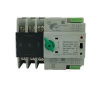 Commutation Automatique Double Alimentation | Pour Basculer entre Réseau Electrique & Groupe Electrogène | Montage sur Rail DIN | Niveau PC(100A,3,Solar ATS)