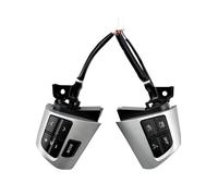 Commutation Commande Volant Bouton Commande Audio Au Volant Pour Toyota Pour Corolla A*DE150 N*DE150 NR*E150 ZR*E15 ZZ*E150 84250-02230 8425002230, 2010-2013(SilverBlack)