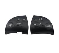 Commutation Commande Volant Couvercle Bouton Haut-parleur Bluetooth Multifonctionnel, 1 Paire Pour Bouton Volant Pour Lexus ES350 84250 - 33190(Black Cover)