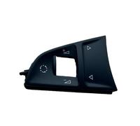 Commutation Commande Volant Couvercle Bouton Rouleau Couvercle Commutateur Volant Multifonctionnel 1 Pièce Pour Superb Pour MK3 Pour Octavia 3(B Style-Volume-1PC)