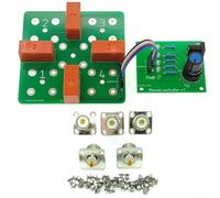 Commutation d'antenne télécommandée 4 à 1 type coaxial avec contrôleur SO239 - Prend en charge 1 5 kW CW RTTY et 3000 W PEP - Construction robuste en métal PCB - Compatible avec les stations de radio