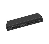 Commutation de réseau Ethernet Fibre Optique à 8 Ports Vitesse de 10 Gbit / s Plug and Play Non géré Économie d ' énergie à Haut débit Faible Latence