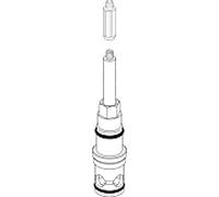 commutation Ideal Standard pour baignoire 3 trous GLANCE H960987NU