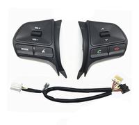 Commutation Volant Compatible Avec Kia Pour Rio K2 2011 2012 2013 2014, Bouton De Commande Au Volant Multifonction, Commutateur De Volume Audio Et Téléphone Avec Rétroéclairage