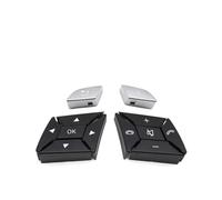 Commutation Volant Couvercle De Bouton De Volant Intérieur Noir, Garniture De Commutateur De Commande Pour Benz ML GL G L550 GL350 ML350 W166 W463(Model B Black)