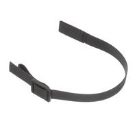 COMNESTBI Mentonnière de Hockey de Rechange Réglable, Respirante, Noir | Polyester, Installation Facile, Peau Douce, pour Casque de Hockey et Baseball, Lot de Set de Pièce