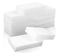 COMNICO Lot de 10 éponges magiques pour nettoyer la vaisselle, les produits de la poussière professionnels et commerciaux pour cuisine, salle de bain, baignoire, toilettes, évier, meubles, sol et mur