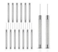 COMNICO Lot de 15 broches de retrait de carte SIM, outil de retrait de plateau de carte SIM, outil de retrait de maillons de chaîne de montre, outils de retrait de goupilles d'éjecteur de smartphone